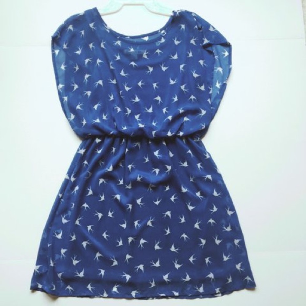 Sparrow Print Dress